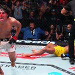 UFC Vegas 121: Raoni Barcelos stretched, hospitalized after scary fifth-round knockout by Raul Rosas Jr.