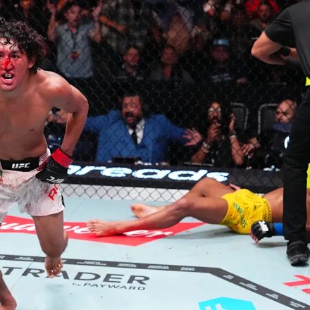 UFC Vegas 121: Raoni Barcelos stretched, hospitalized after scary fifth-round knockout by Raul Rosas Jr.