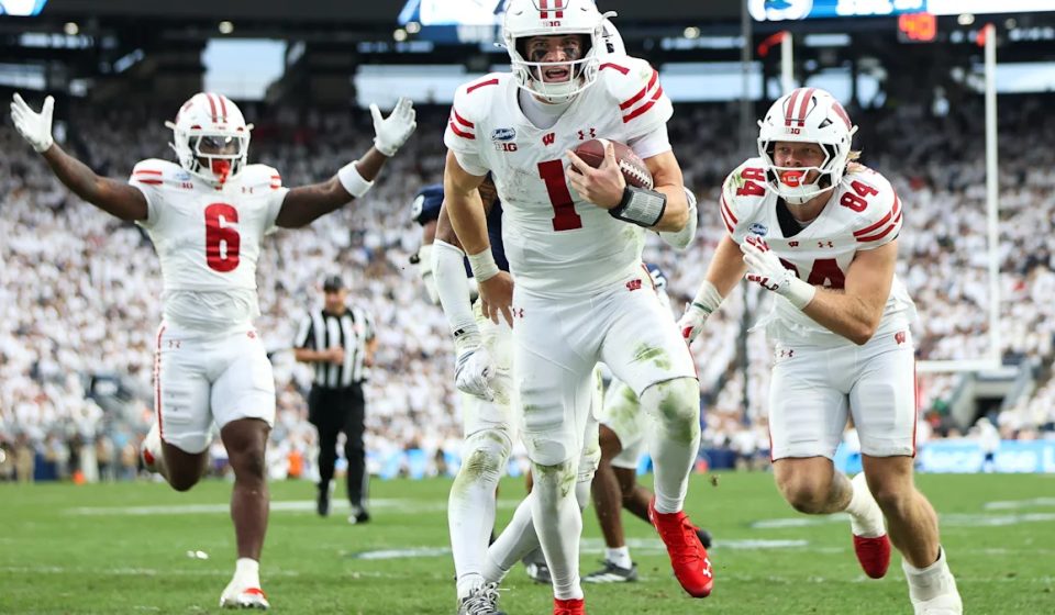 Wisconsin overcomes 17-0 deficit to stun No. 13 Penn State in biggest win of Luke Fickell's tenure