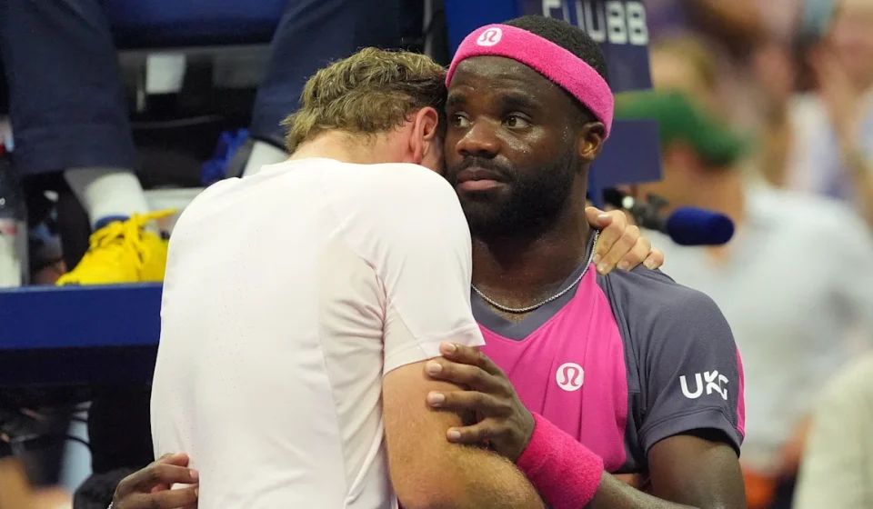 Tiafoe consoles tearful Michelsen after remarkable comeback
