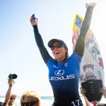 Erin Brooks makes history with three straight, claims 2026 Lexus Trestles Pro