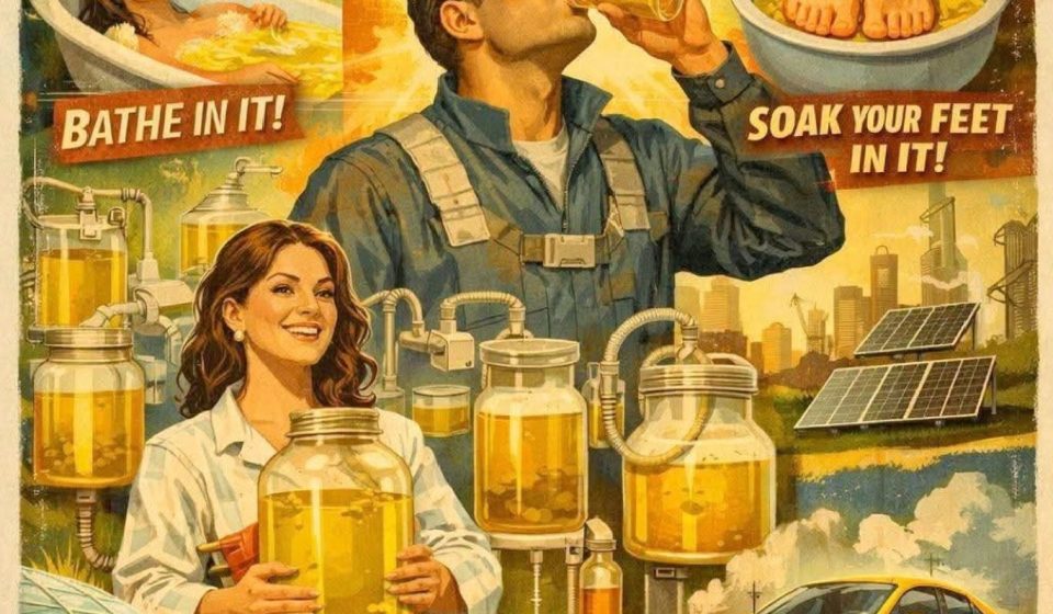 People who drink their own pee are obsessed with AI and use it to reassure themselves that it’s a miraculous cure-all People who drink their own pee are obsessed with AI and use it to reassure themselves that it's a miraculous cure-all