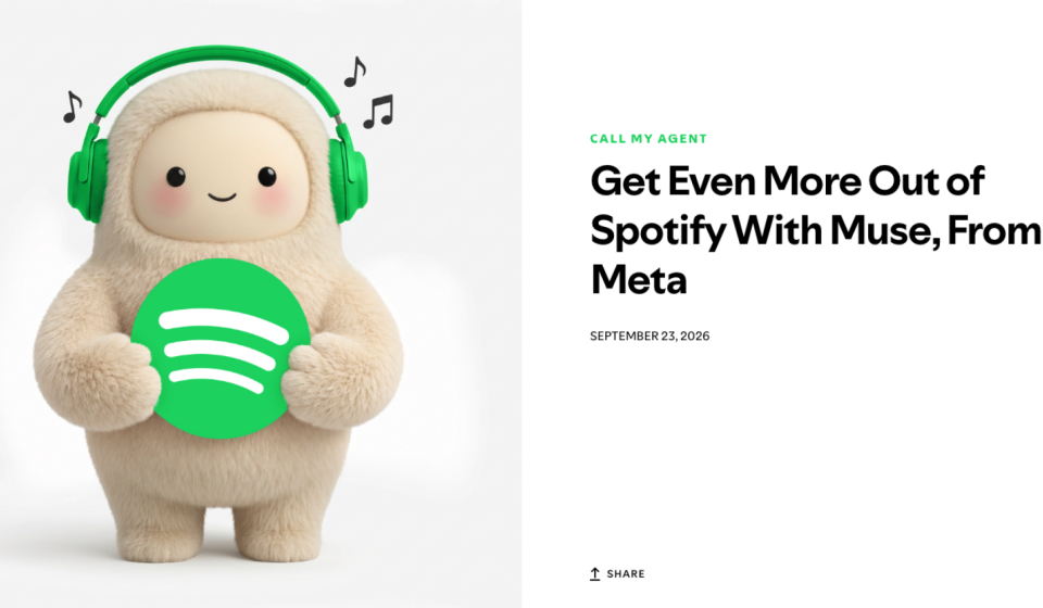 What does Meta's Muse do that Spotify's AI can't do?