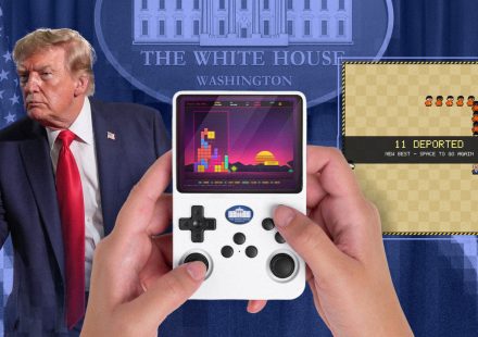 Maga Tetris, Snake… when Trump turns the hunt for migrants into a video game