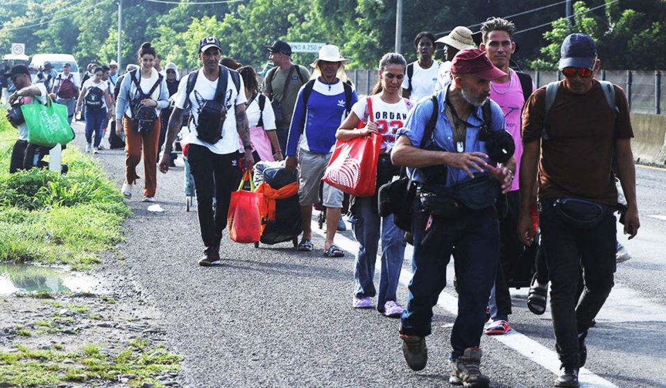 DHS warns of new caravan of migrants heading towards the US border