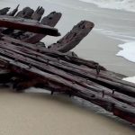 Nor'easter discovers wreck of 19th century ship Warren Sawyer on Nantucket