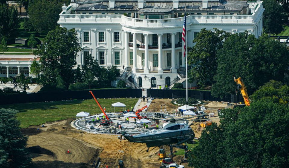 UNITED STATES. Donald Trump's ballroom could be built at the White House