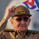 Cuba. Former President Raul Castro, 95, appears on TV