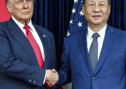 The editorial eye. The editorial: Trump, Xi Jinping and the great granite theater