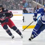 Marchenko was traded to the Maple Leafs from the Blue Jackets and signed a six-year contract