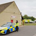 5 people arrested near British air base used by the United States on suspicion of planning a terrorist act: NPR