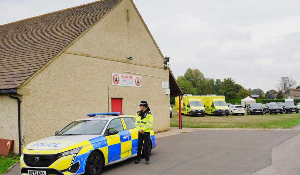 5 people arrested near British air base used by the United States on suspicion of planning a terrorist act: NPR