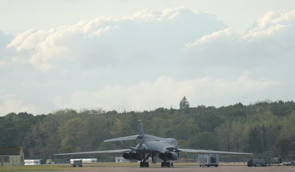 Police investigating possible terror link after arrests near US air base in England