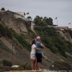 Rising waters are eating away at a famous California beach town