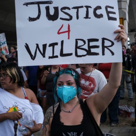 Texas city council candidate arrested for rioting after protest