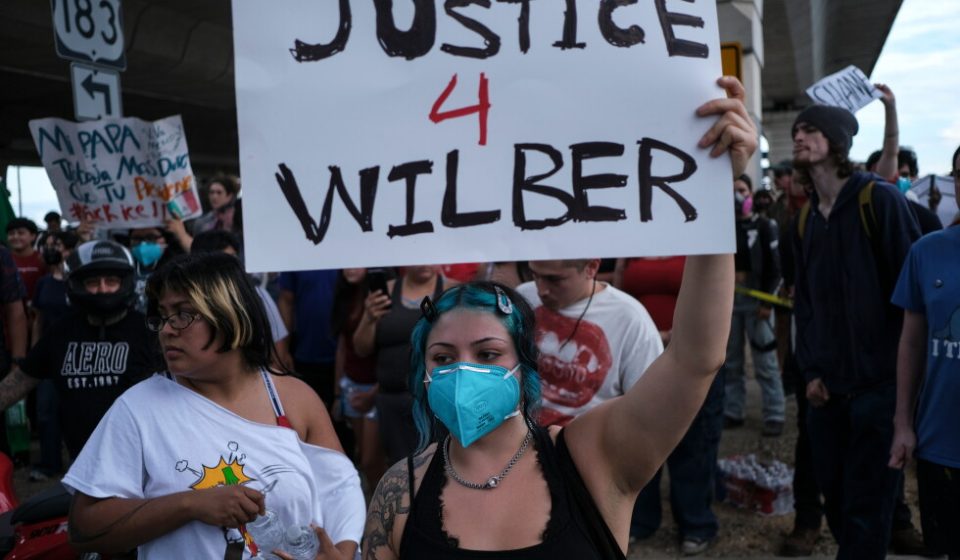 Texas city council candidate arrested for rioting after protest
