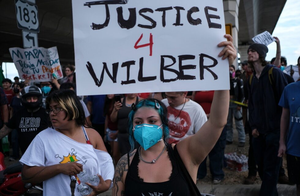 Texas city council candidate arrested for rioting after protest