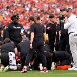 Oregon quarterback Moore suffered concussion following late hit; USC suspends LB Stephens for 1 game for hit