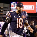 Bears QB photo appears amid Caleb Williams hamstring injury; Case Keenum will start against the Eagles