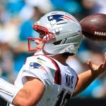 Drake Maye attributes fumble to blood on the ball