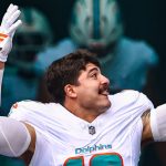 Jacob Rodriguez is the favorite for defensive rookie of the year after the big game against the Chiefs