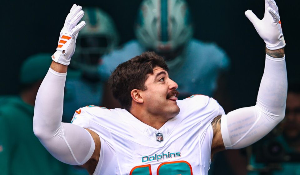 Jacob Rodriguez is the favorite for defensive rookie of the year after the big game against the Chiefs