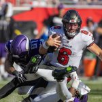 Baker Mayfield dislocated thumb and will have an MRI