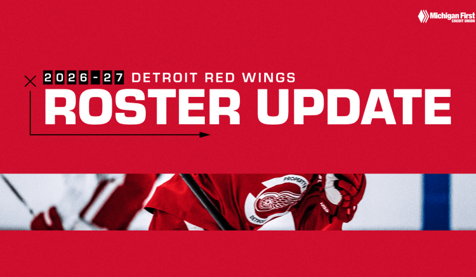 The Red Wings reduce their roster to 23