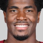 Rachaad White receives treatment for shoulder injury