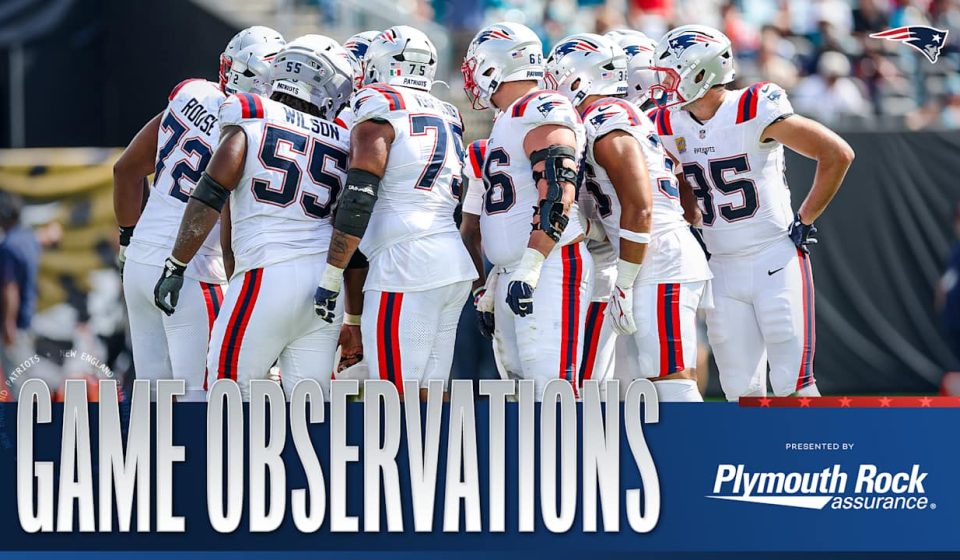 Game Observations: 8 Takeaways from Patriots' Week 3 Loss to Jaguars