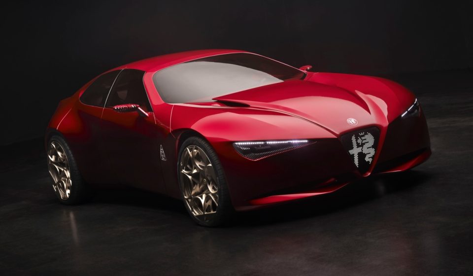Stop the Press: There's a Gorgeous New Alfa Romeo V6, and It's the 'Cuorerosso' - Top Gear