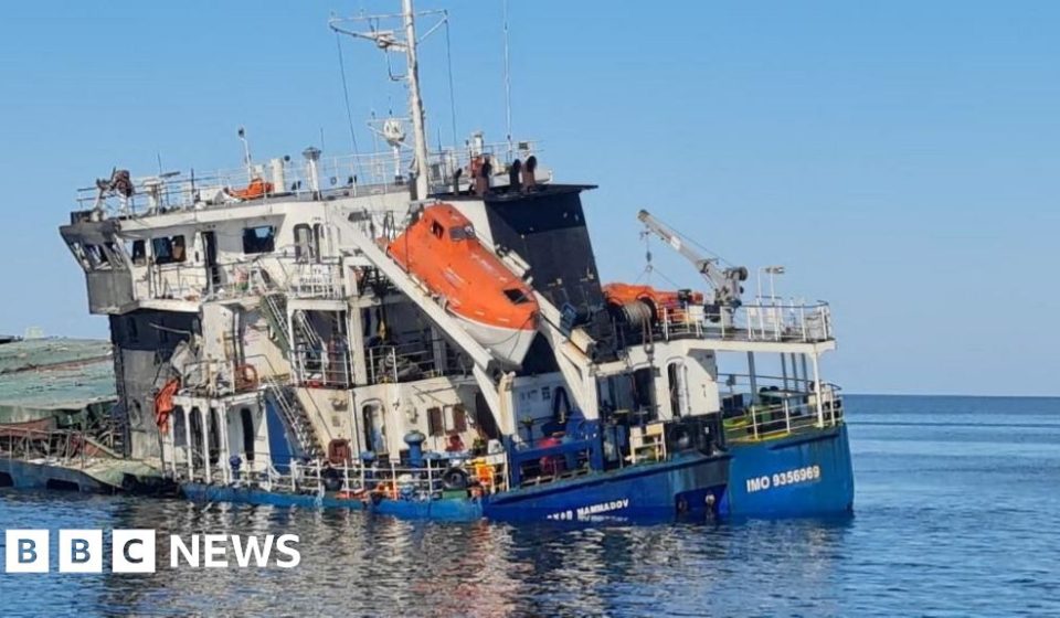 Zelensky condemns 'horrible' Russian strike on corn boat in Black Sea - BBC News Africa