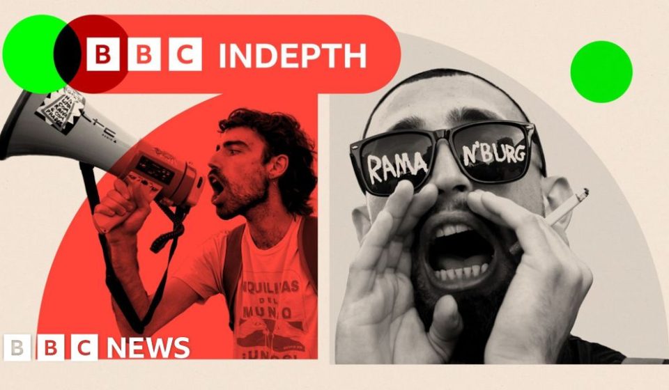 European youth take to the streets: they feel excluded from a promising future - BBC