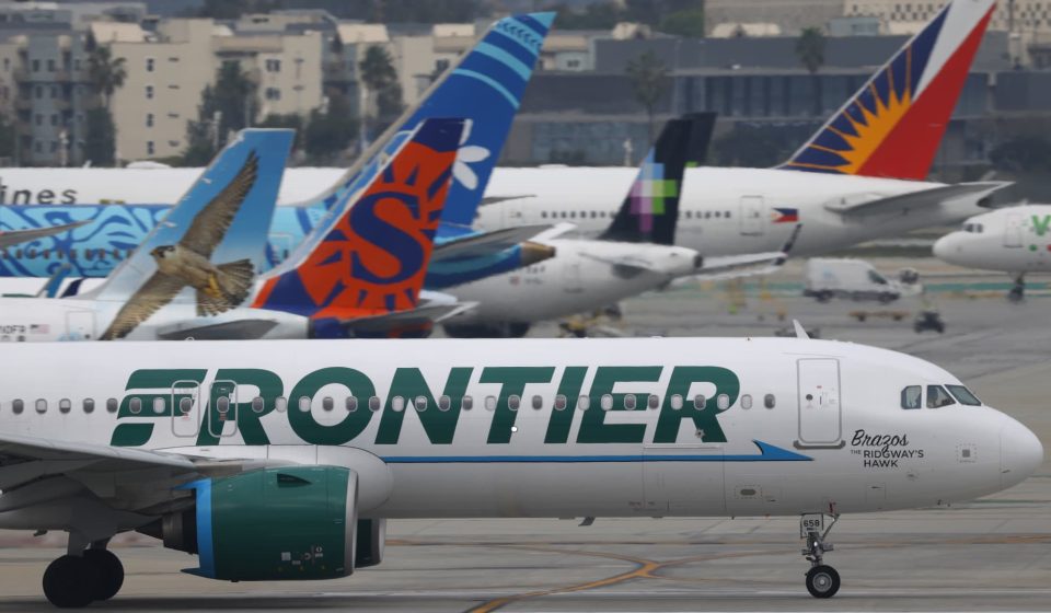 Frontier Airlines airfares jump 71% in third quarter