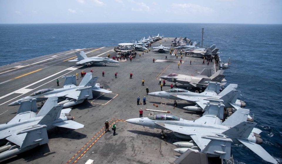 CNBC Daily Open: Three's a Crowd: U.S. Carrier Bolstering in Middle East Sends Oil Soar
