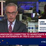 Trump appoints committee to investigate Fed's Lisa Cook statements