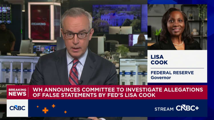 Trump appoints committee to investigate Fed's Lisa Cook statements