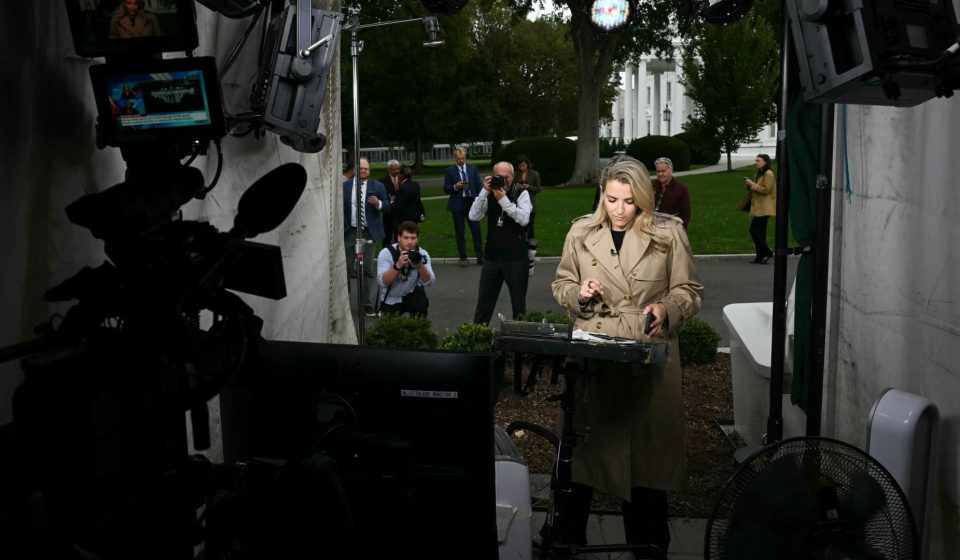 DOJ investigates TV networks as White House press access fight intensifies DOJ investigates TV networks as White House press access fight intensifies