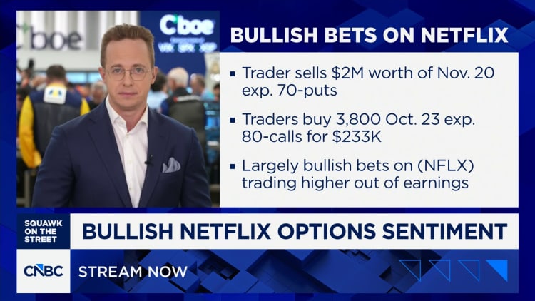Traders Bet Netflix's Stock Drama May Be Coming to an End