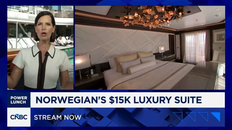 Cruise lines are chasing luxury travelers with bigger, more expensive suites