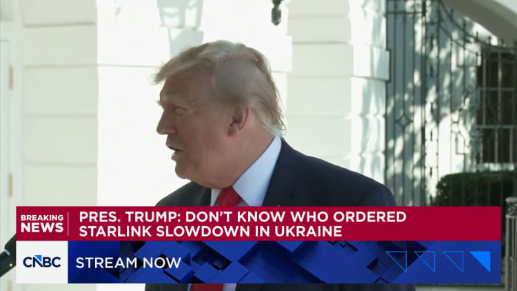 Ukraine says Starlink restrictions remain despite Trump’s assurances Ukraine says Starlink restrictions remain despite Trump's assurances