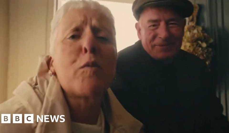 'Demeaning' and 'absurd': backlash against consent ad for grandparents kissing - BBC News Africa
