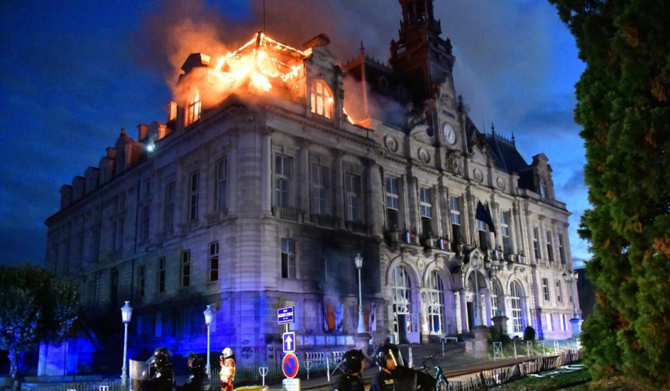 Limoges town hall ‘largely lost’ due to fire sparked during protests in France Limoges town hall 'largely lost' due to fire sparked during protests in France