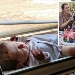 Baby, who became symbol of Hamas terrorism on October 7, returns home to Israeli kibbutz