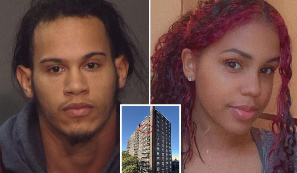 Dad wanted for mother's fatal push in New York, baby brought flowers to reconcile with domestic violence