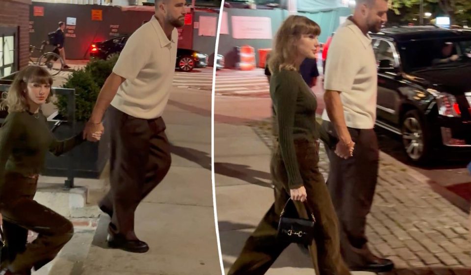 Taylor Swift and Travis Kelce hold hands on date night in NYC amid bitter feud with neighbors Taylor Swift and Travis Kelce hold hands on date night in NYC amid bitter feud with neighbors