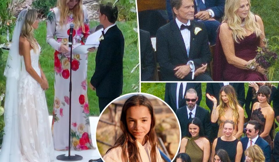 Rob Lowe's son Matthew marries Emily Markus in high-profile wedding