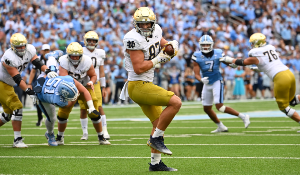 Pregame Quick Shots: No. 3 Notre Dame @ North Carolina