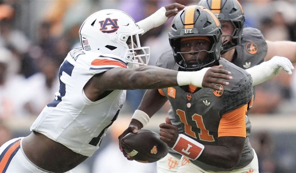 Josh Heupel explains decision to bench Faizon Brandon in Vols' win over Auburn