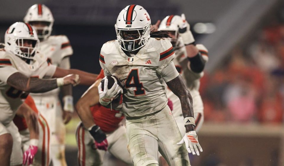 PFF Grades: Miami’s Top Ten Players in 41-13 Win Over Clemson PFF Grades: Miami's Top Ten Players in 41-13 Win Over Clemson